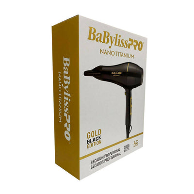 Secador BaByLissPro Gold Black