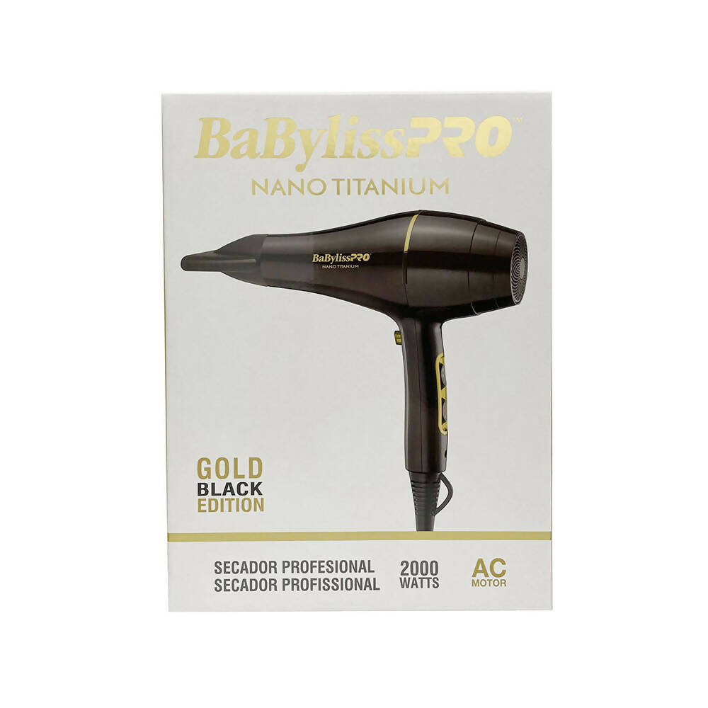 Secador BaByLissPro Gold Black