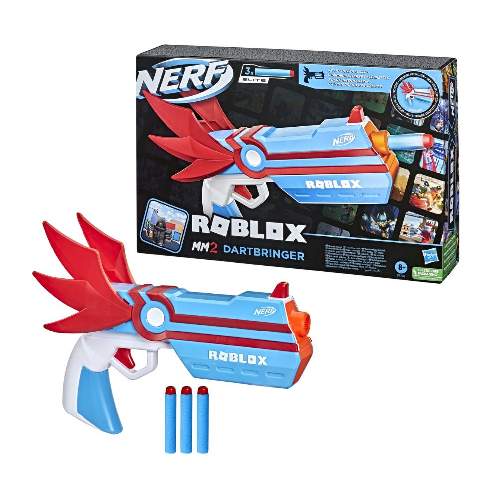 Arma de Juguete Nerf Roblox Dartbringer