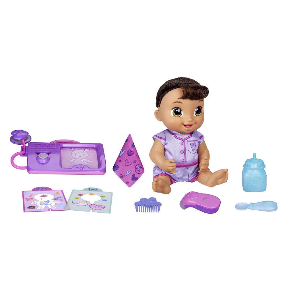 Muñeca Baby Alive Lulu Achoo Brunette