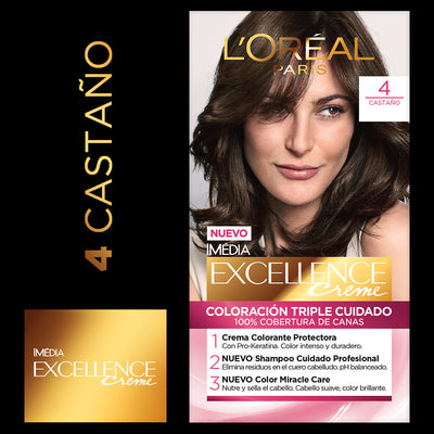 Tinte L´Oreal Excellence Castaños