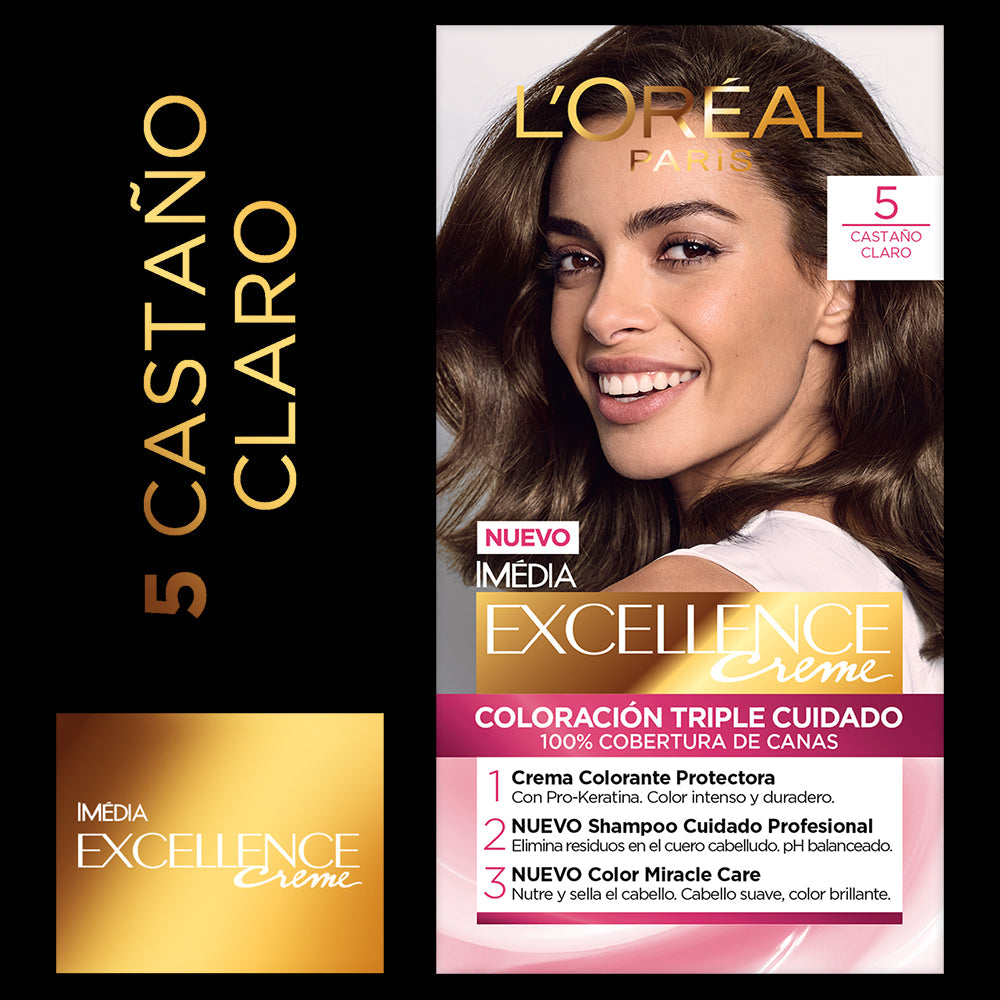 Tinte L´Oreal Excellence Castaños