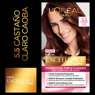 Tinte L´Oreal Excellence Castaños