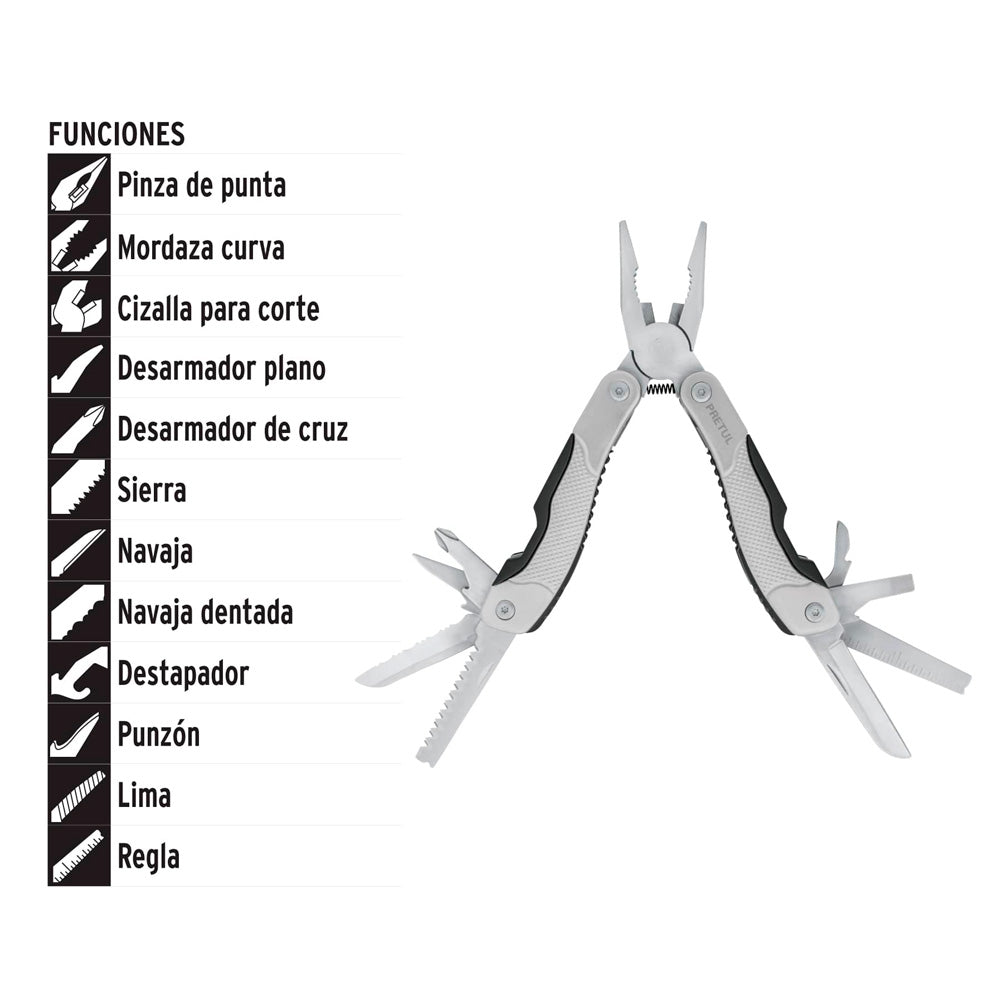 Multiherramienta Pretul 12 Funciones