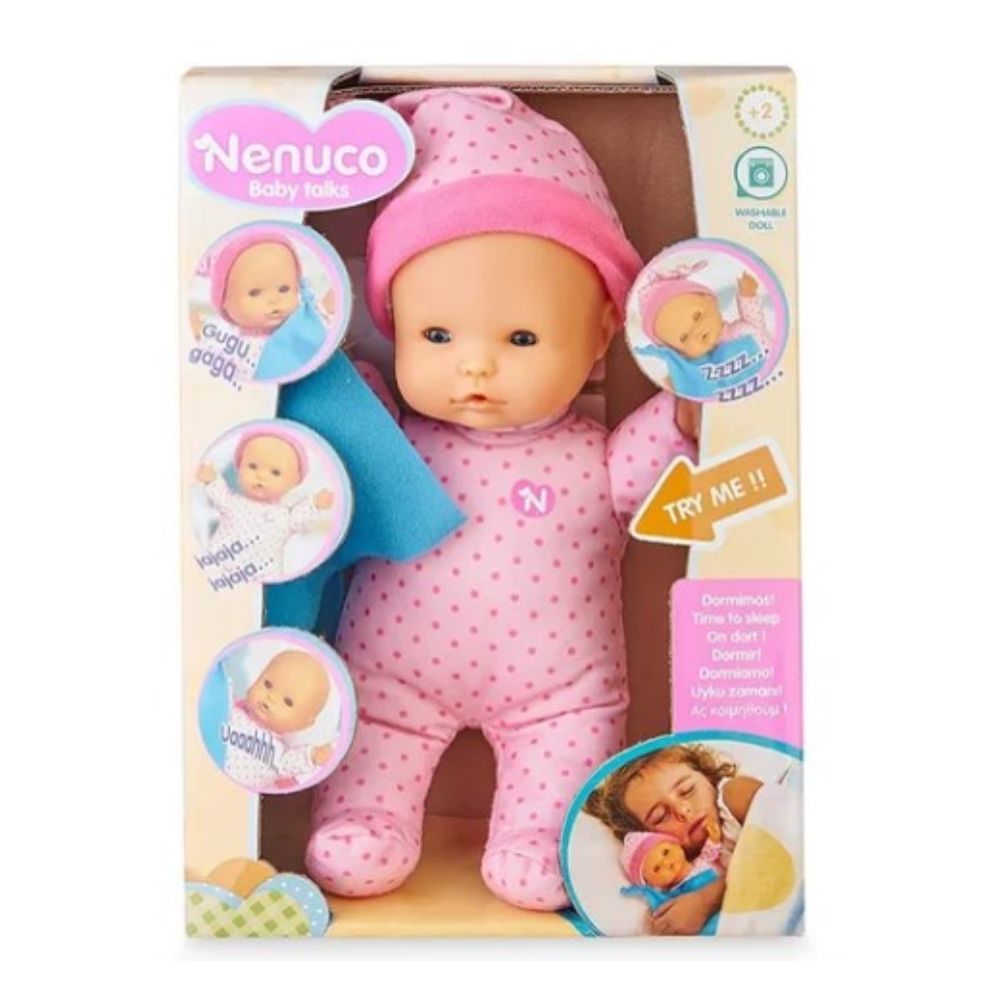 Muñeca Nenuco Baby Talk Dormimos