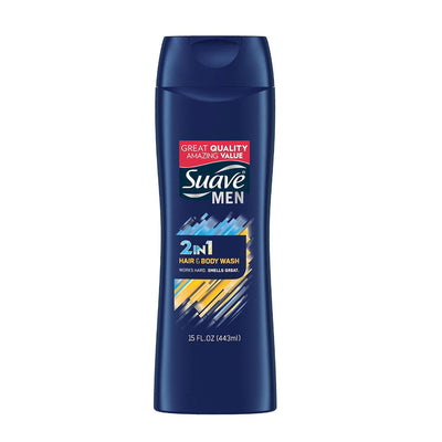 Shampoo 2 en 1 Suave para Hombre 443ml