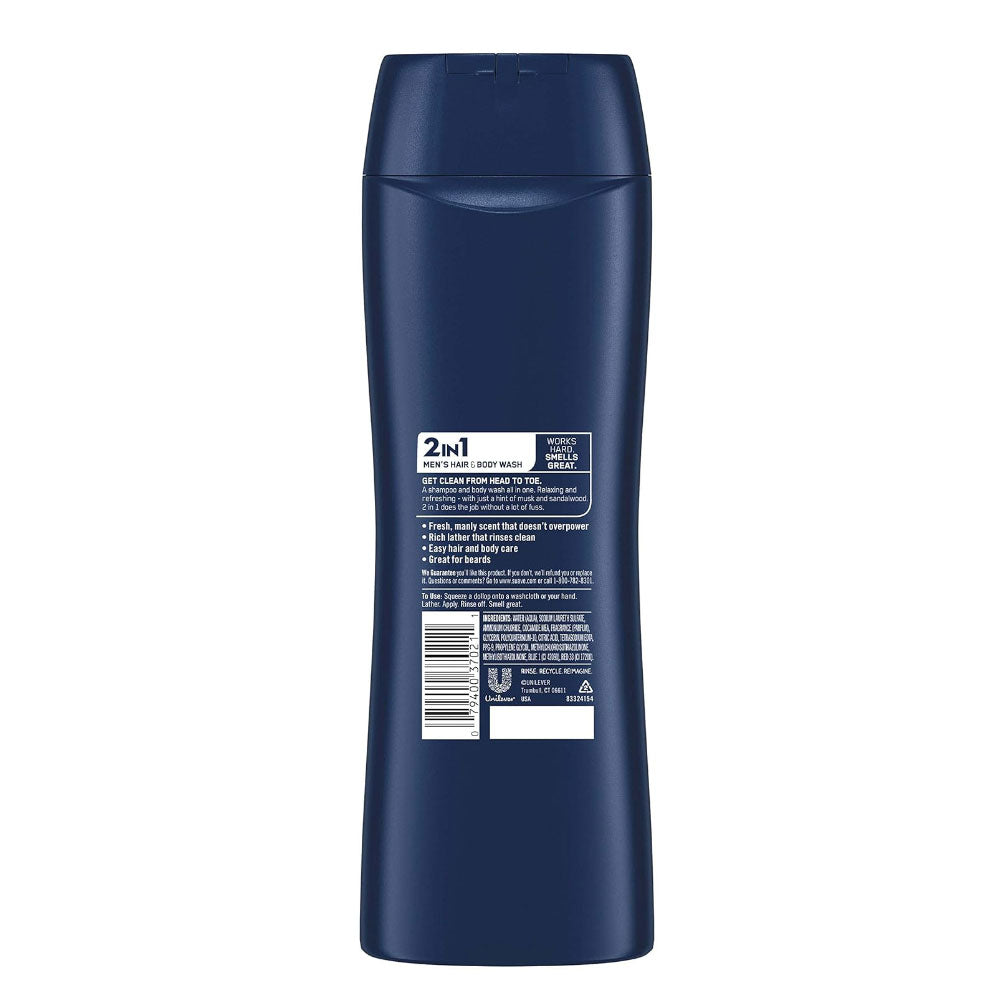 Shampoo 2 en 1 Suave para Hombre 443ml