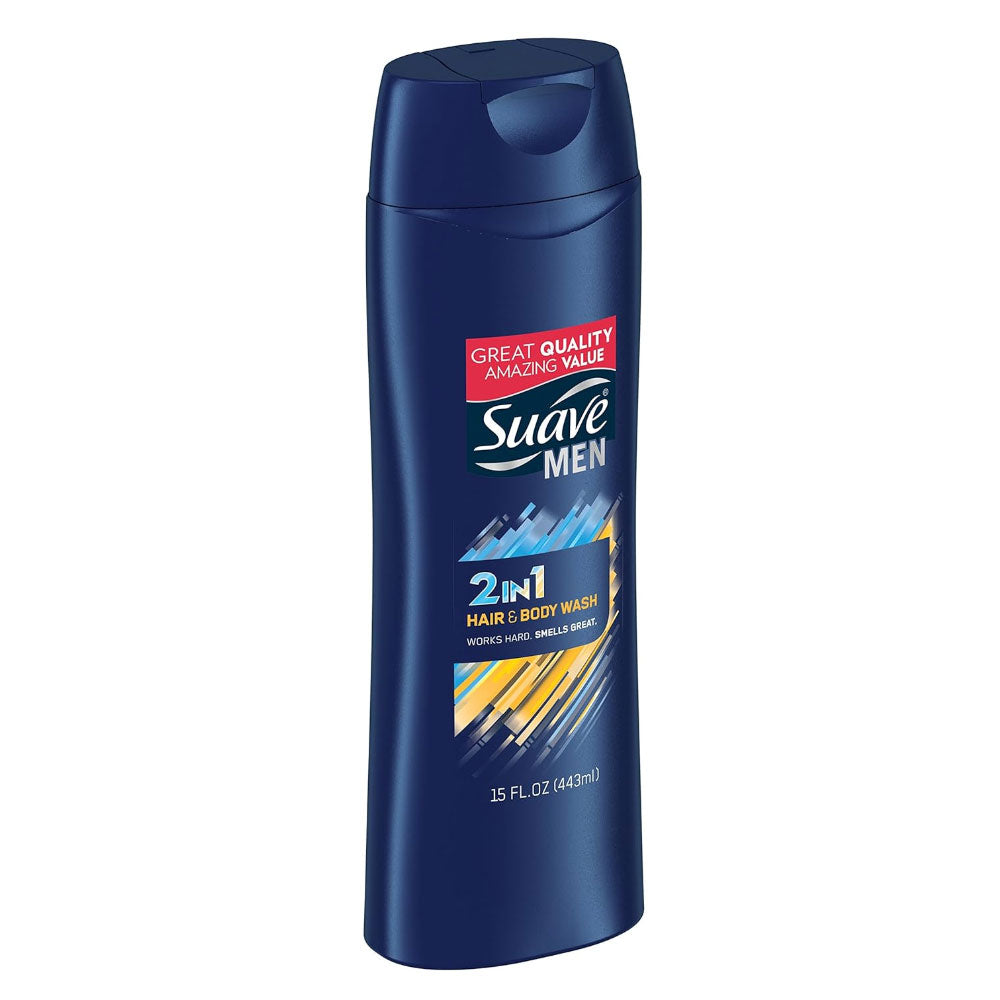 Shampoo 2 en 1 Suave para Hombre 443ml