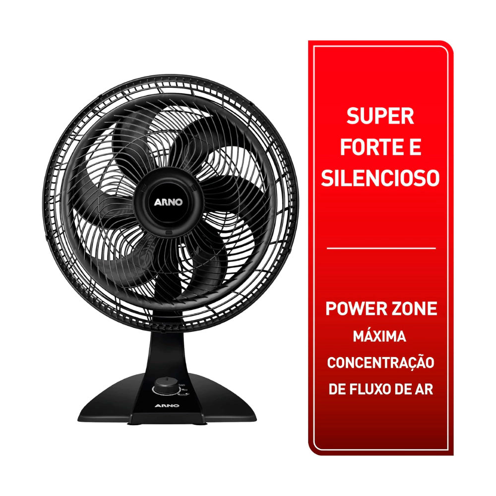 Ventilador Arno VE3200B2 Turbo Fuerza 2 en 1 40CM 220V