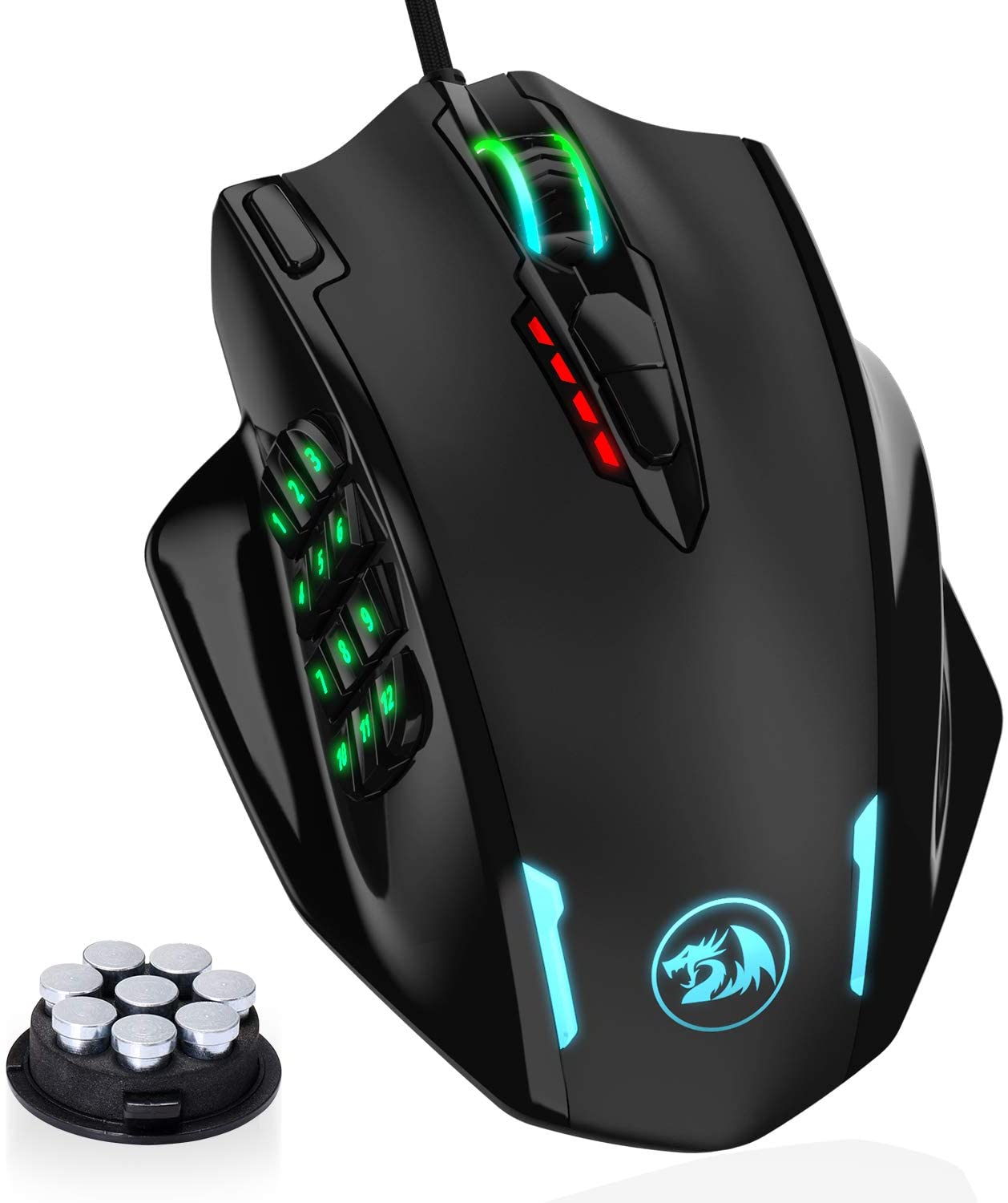 Mouse Gamer Redragon M908 Impact