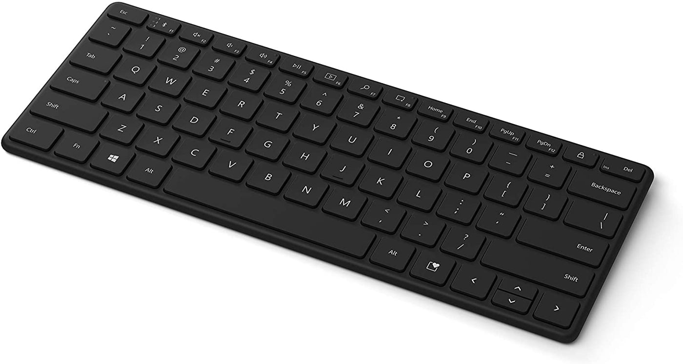 Teclado Inalámbrico Microsoft Compacto Negro