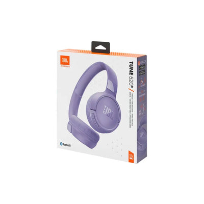 Audífono JBL Tune 520bt Wss On Ear Headps Color Púrpura