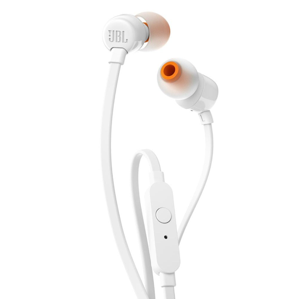 Audífonos JBL T110 Wired In-ear Blanco