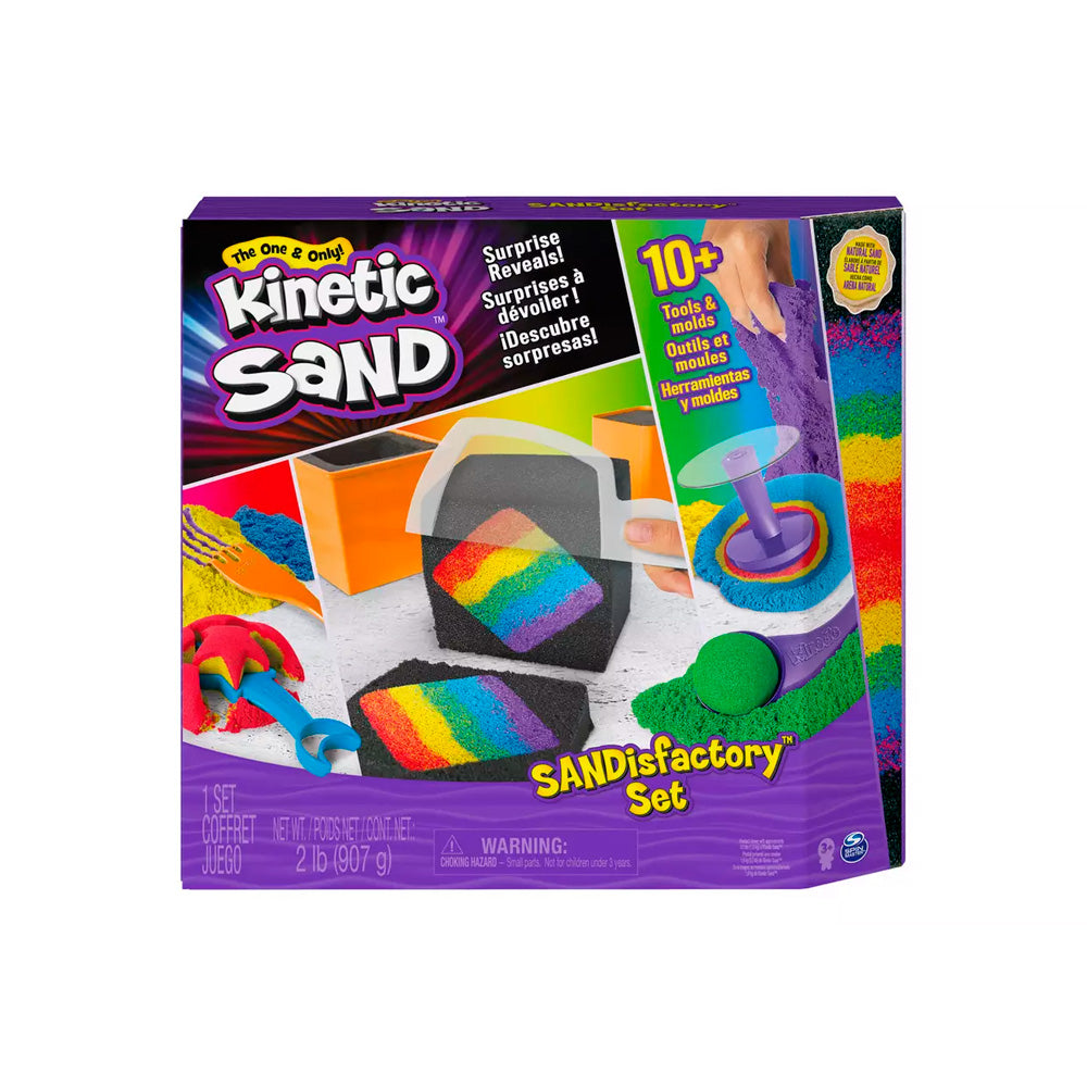 Juegos de Mesa Kinetic Sand Set Sandisfactory Arena Cinética